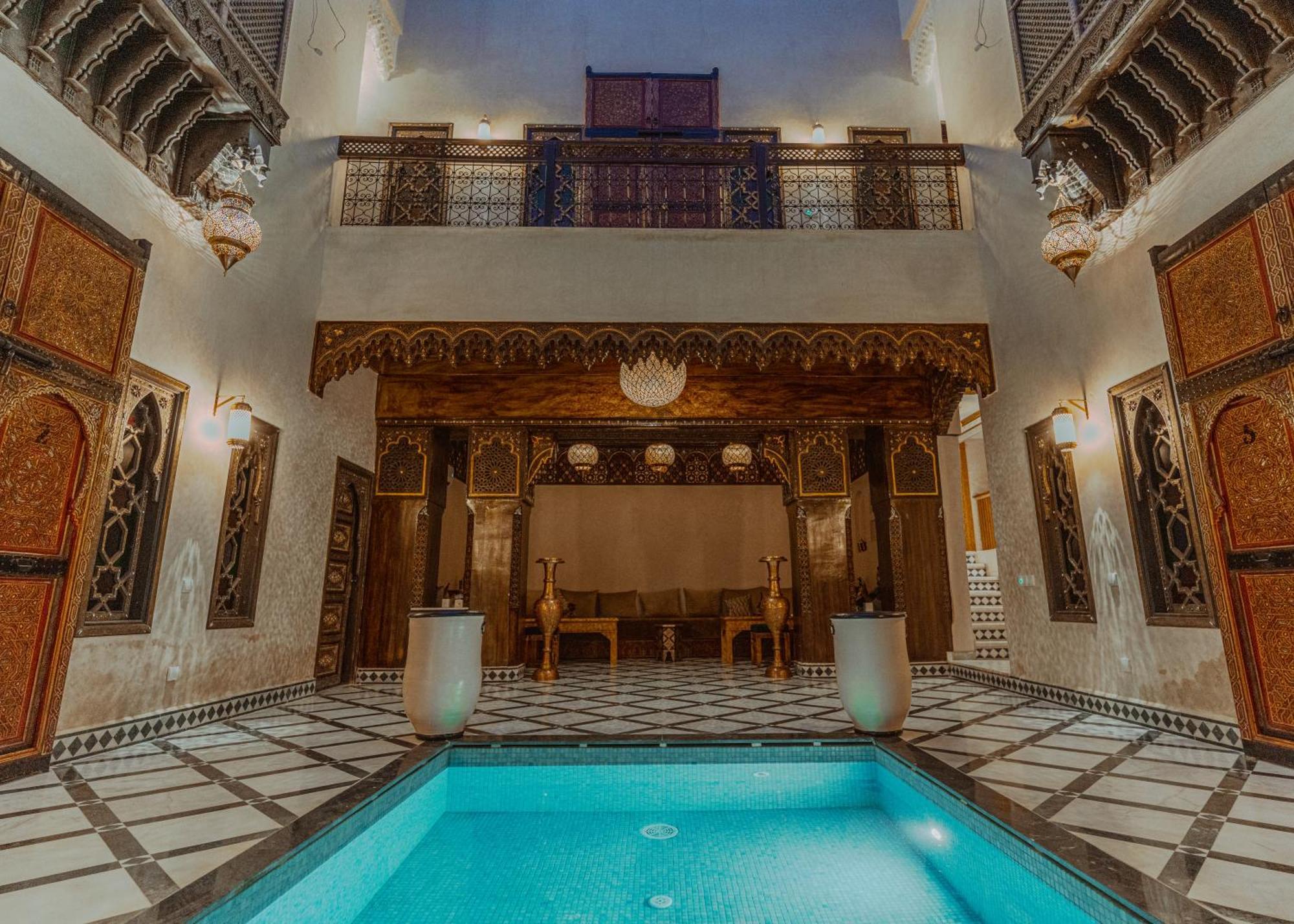 Riad Deluxe Marrakesh Buitenkant foto